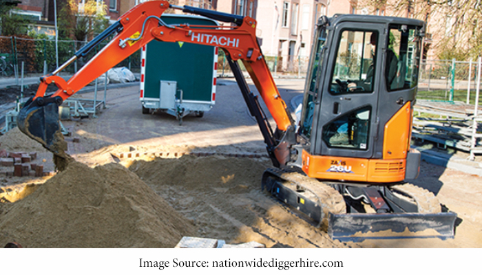 Can you rely on a mini digger hire when starting a home based project